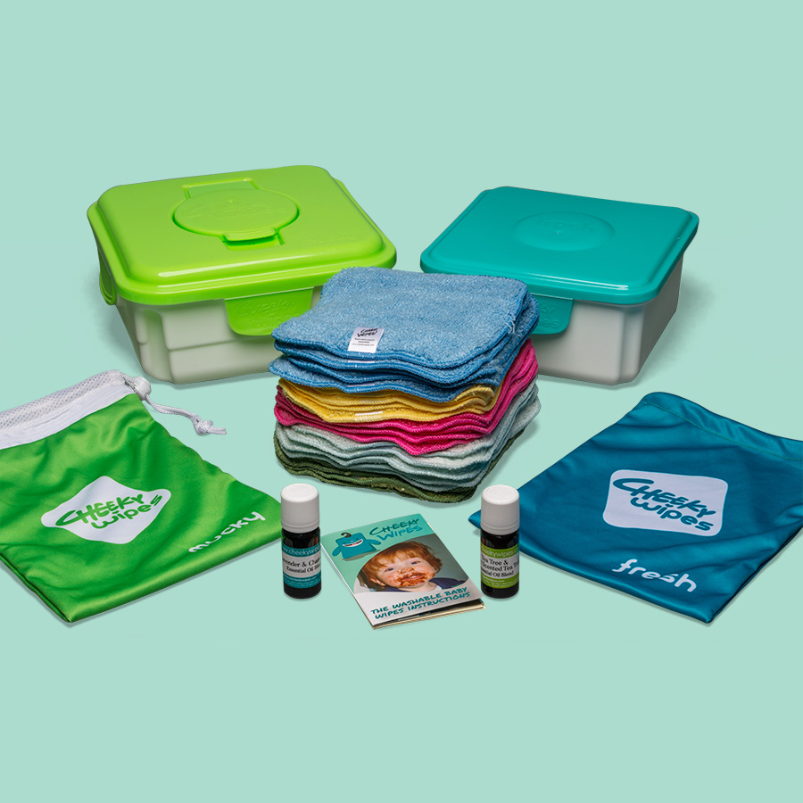 Best Reusable Wipes for baby - kit to make it easy